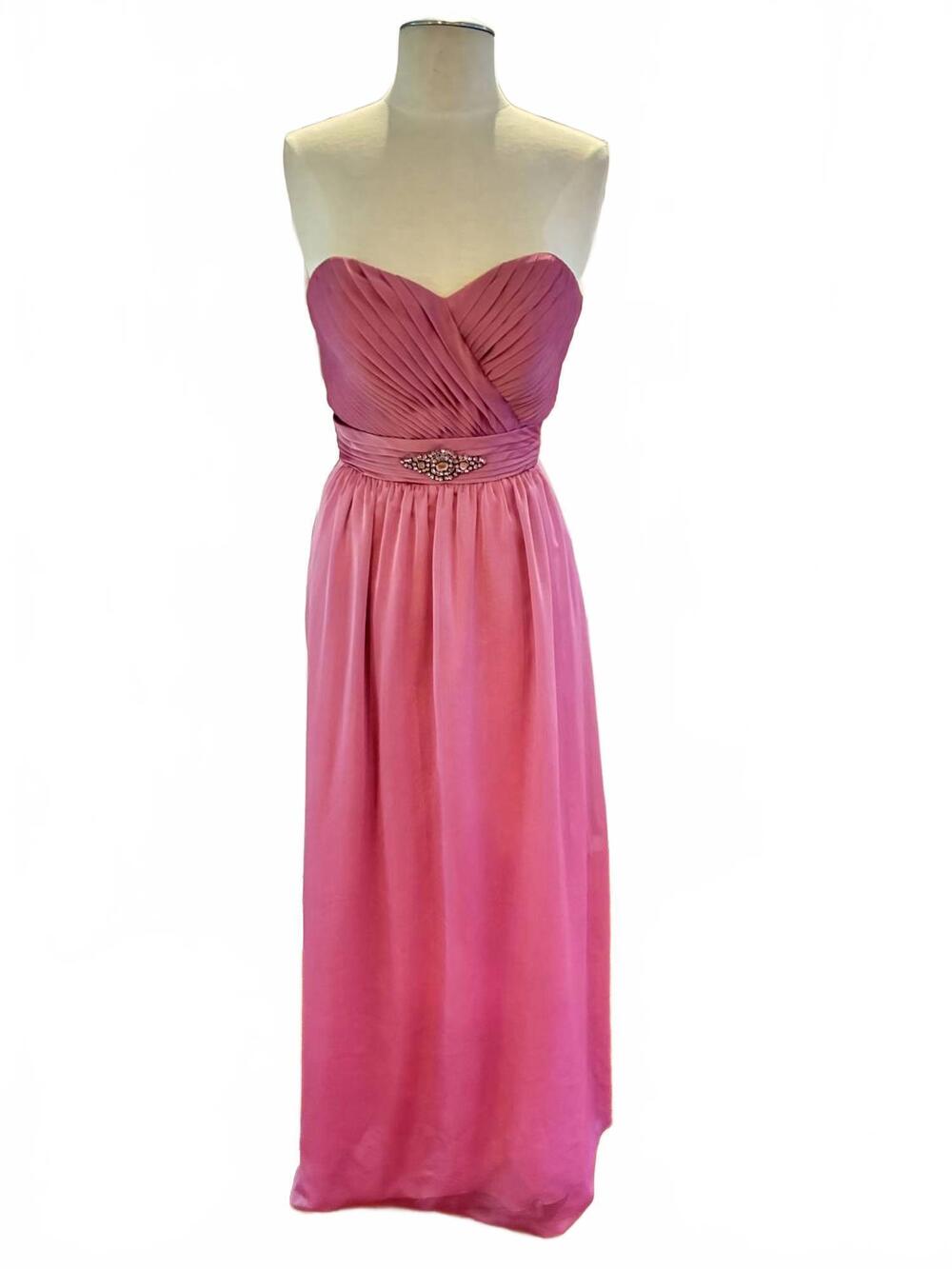 NEW BARI JAY women's thin straps dress in sorbet